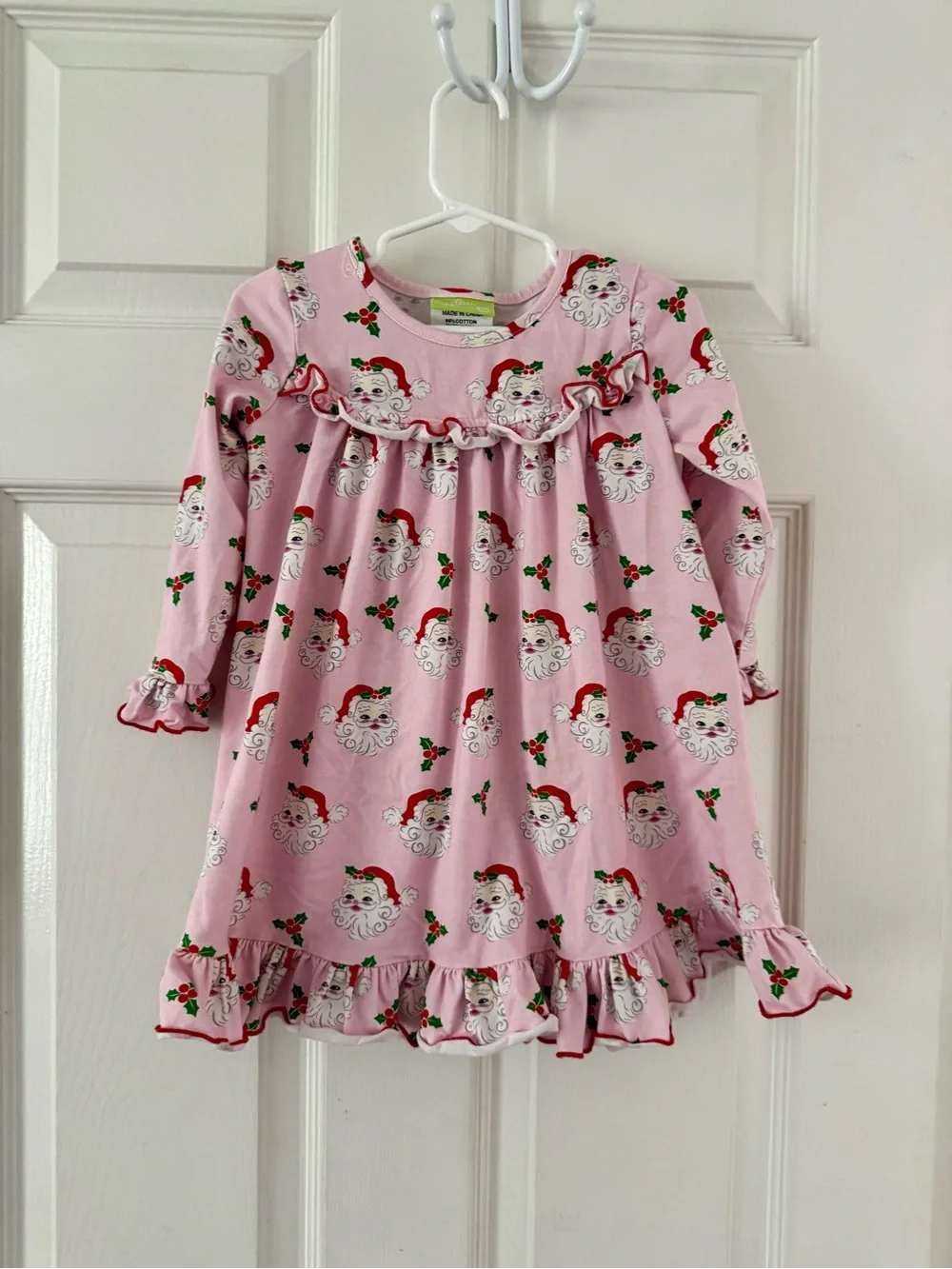 Classic Whimsy Girl Santa Play Dress, 2T